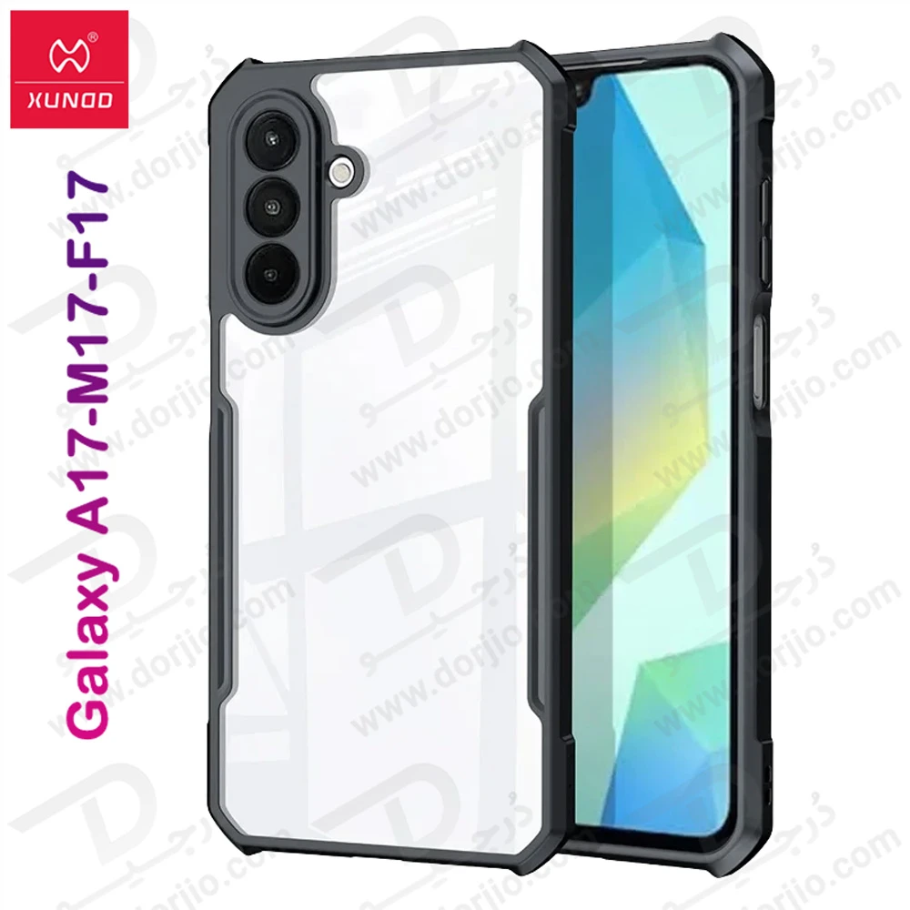 کریستال شیلد شفاف Samsung Galaxy M17-F17 مارک XUNDD سری Beatle