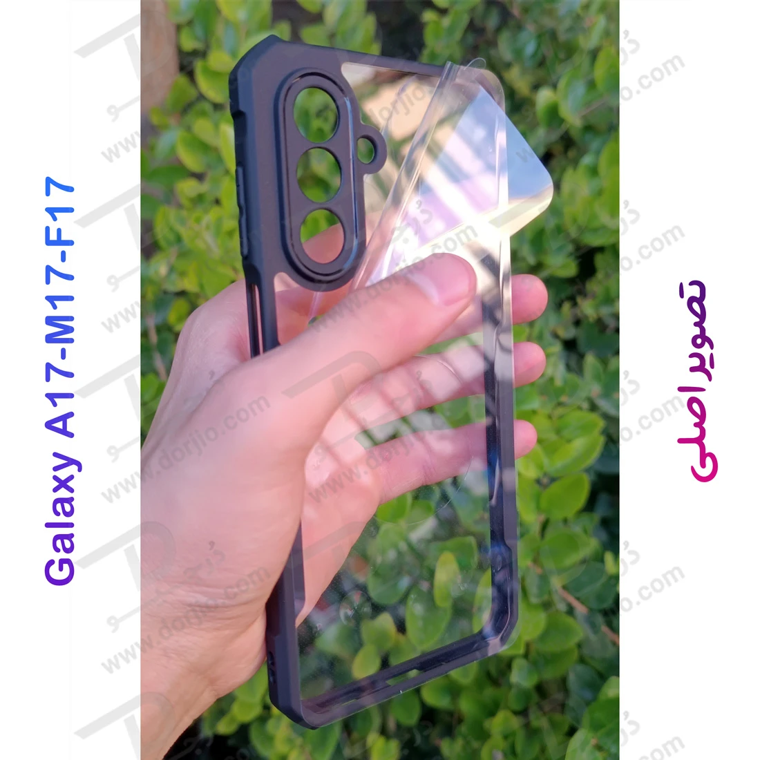 کریستال شیلد شفاف Samsung Galaxy M17-F17 مارک XUNDD سری Beatle