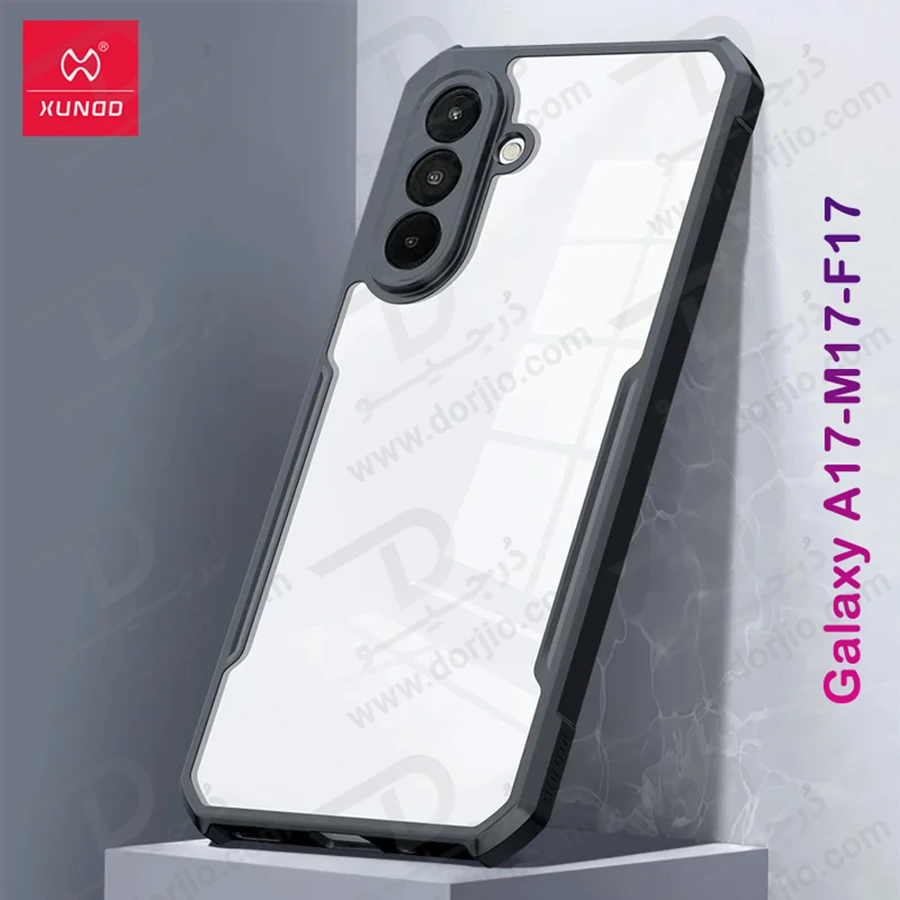 کریستال شیلد شفاف Samsung Galaxy M17-F17 مارک XUNDD سری Beatle
