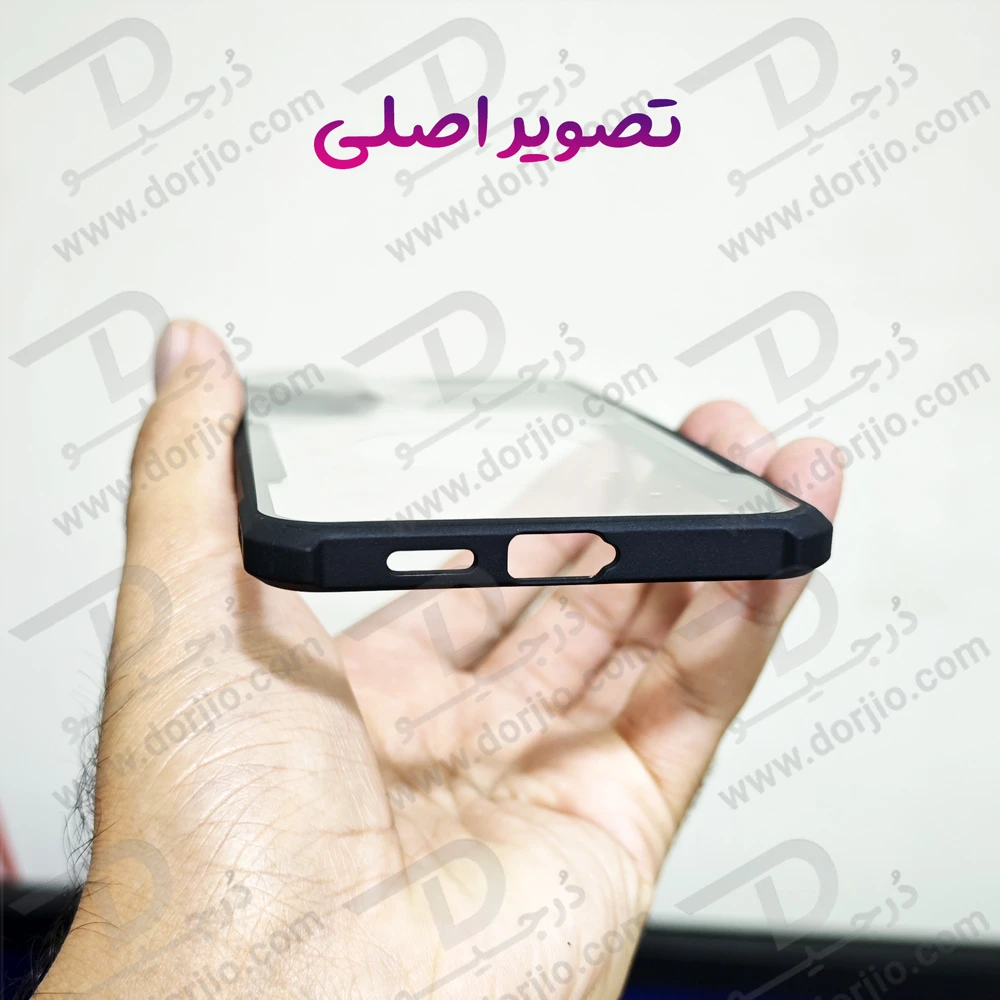 کریستال شیلد شفاف Samsung Galaxy S25 Edge مارک XUNDD سری Beatle