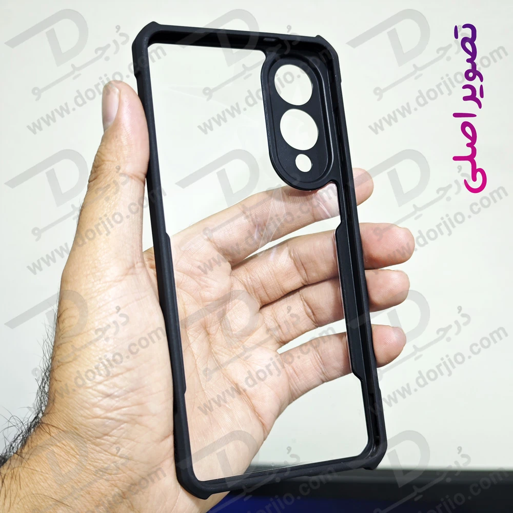 کریستال شیلد شفاف Samsung Galaxy S25 Edge مارک XUNDD سری Beatle