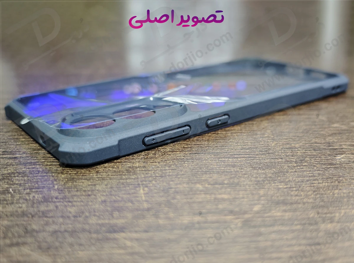 کریستال شیلد شفاف Samsung Galaxy S25 Edge مارک XUNDD سری Beatle