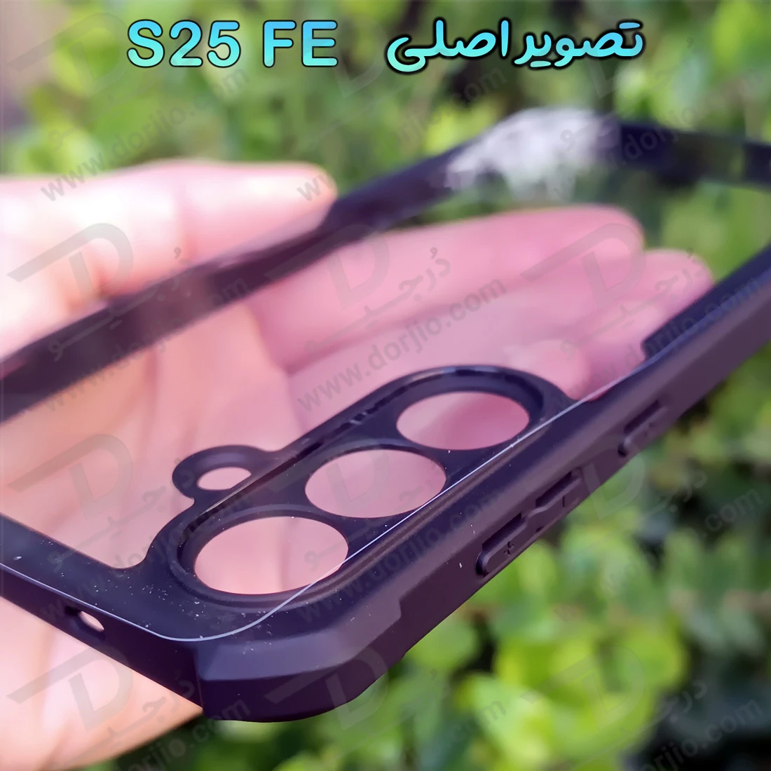 کریستال شیلد شفاف Samsung Galaxy S25 FE مارک XUNDD سری Beatle