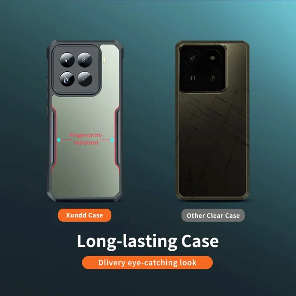 کریستال شیلد شفاف Xiaomi 15 Pro مارک XUNDD سری Beatle