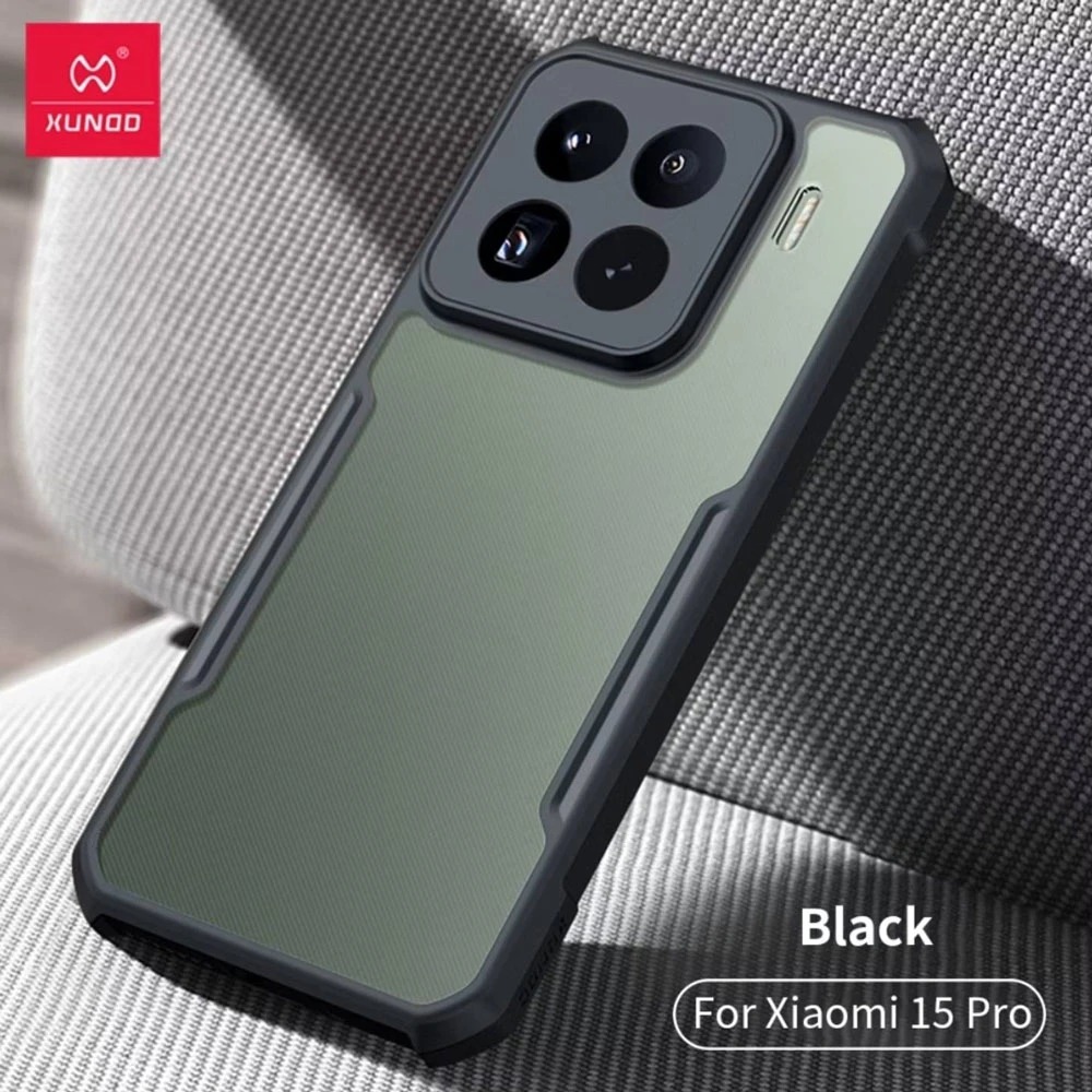 کریستال شیلد شفاف Xiaomi 15 Pro مارک XUNDD سری Beatle