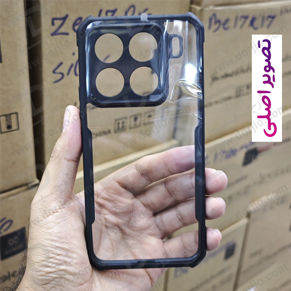 کریستال شیلد شفاف Xiaomi 15 Pro مارک XUNDD سری Beatle