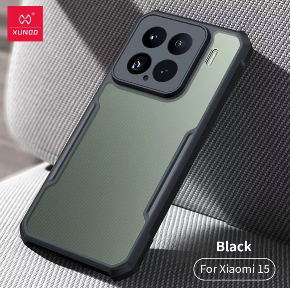 کریستال شیلد شفاف Xiaomi 15 مارک XUNDD سری Beatle