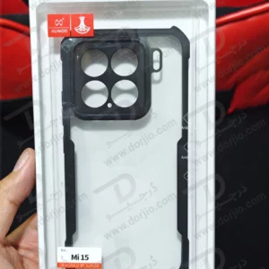 کریستال شیلد شفاف Xiaomi 15 مارک XUNDD سری Beatle