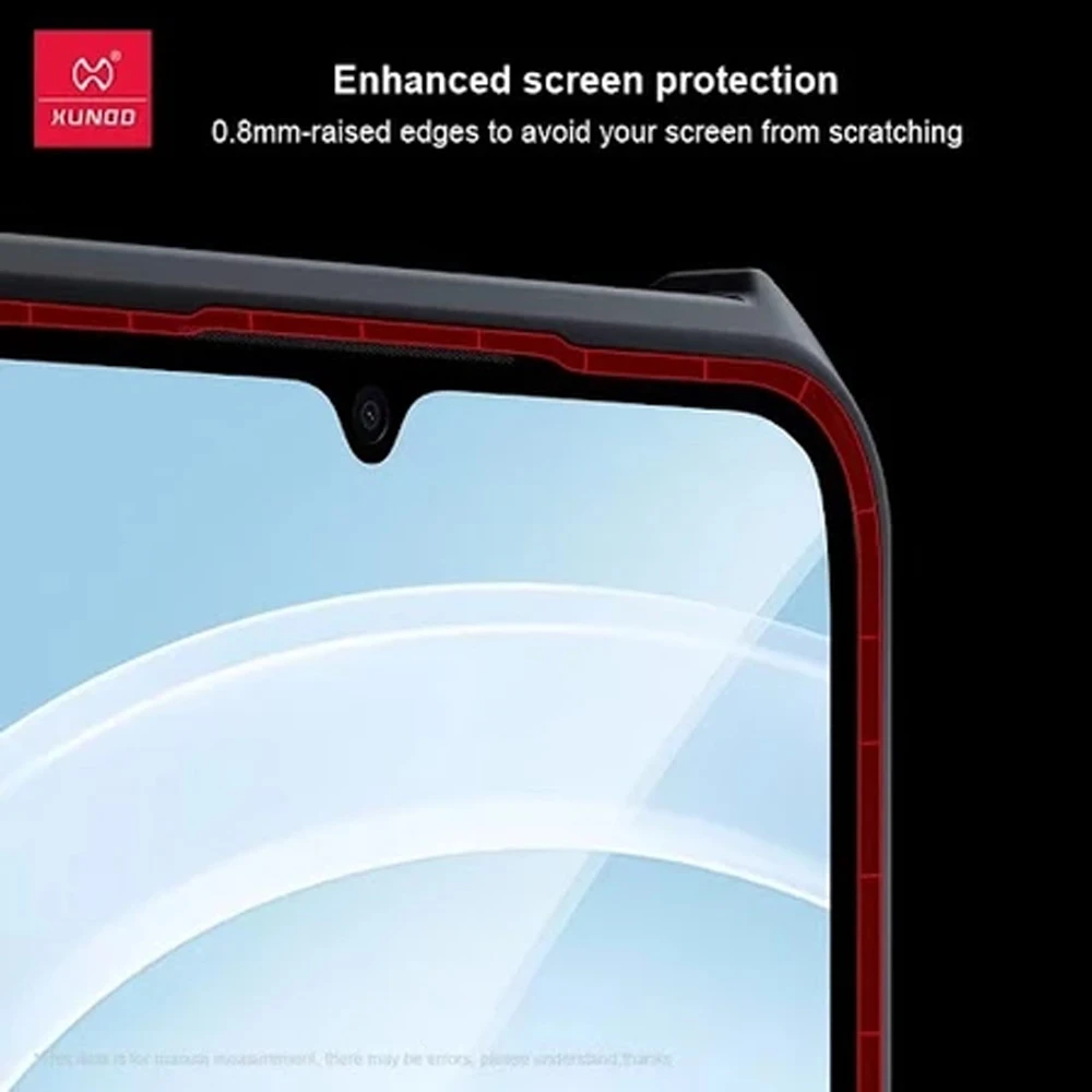 کریستال شیلد شفاف Xiaomi Poco C55 مارک XUNDD سری Beatle