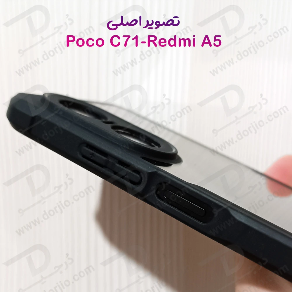 کریستال شیلد شفاف Xiaomi Redmi A5 مارک XUNDD سری Beatle