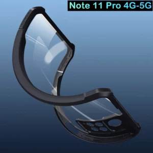 کریستال شیلد شفاف Xiaomi Redmi Note 11 Pro 4G-5G مارک XUNDD سری Beatle