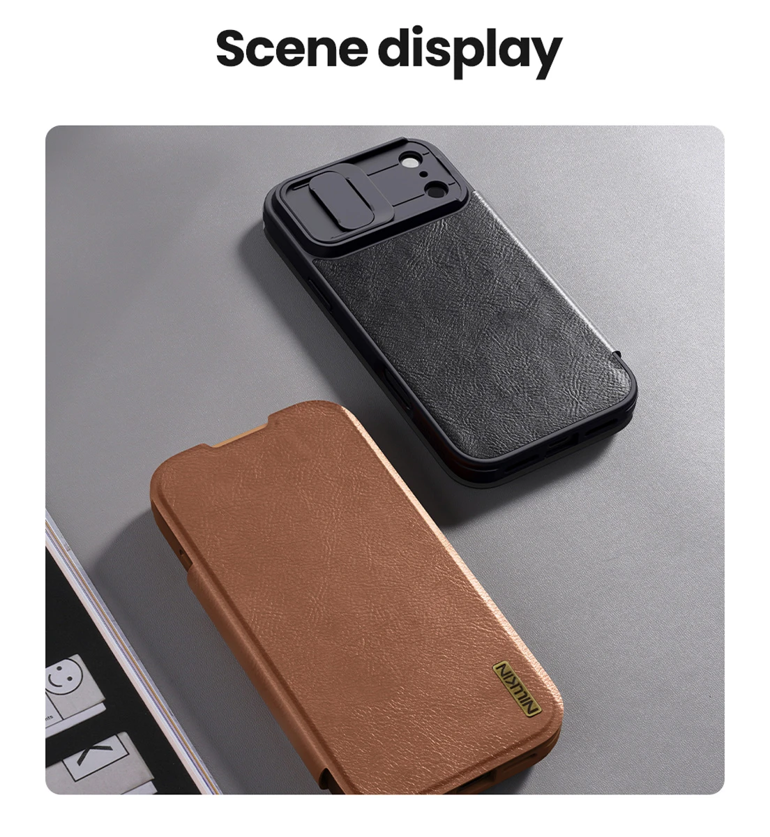 کیف چرمی محافظ دوربین دار iPhone 17 Pro Ma