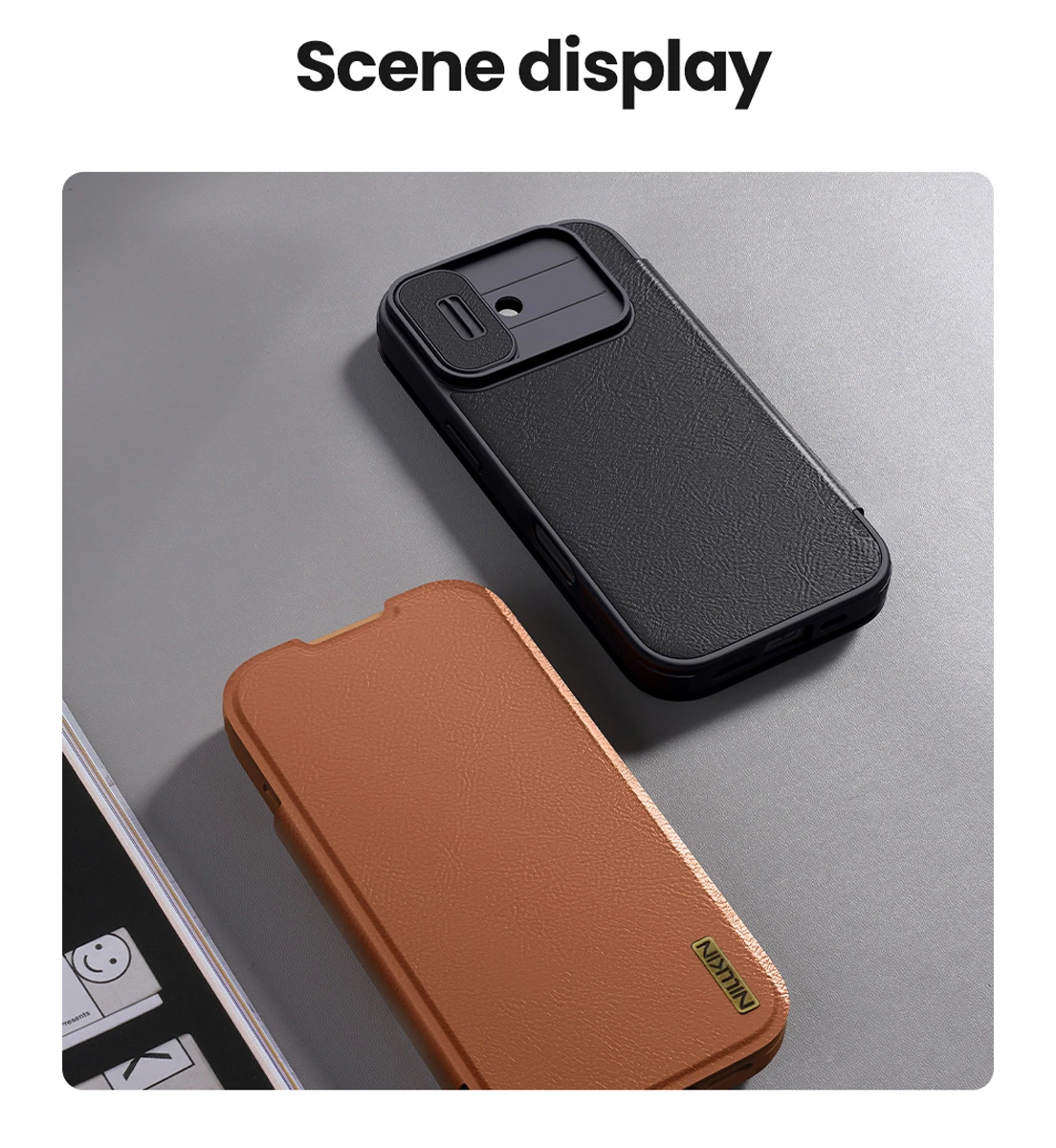 کیف چرمی محافظ دوربین دار iPhone 17 Ma