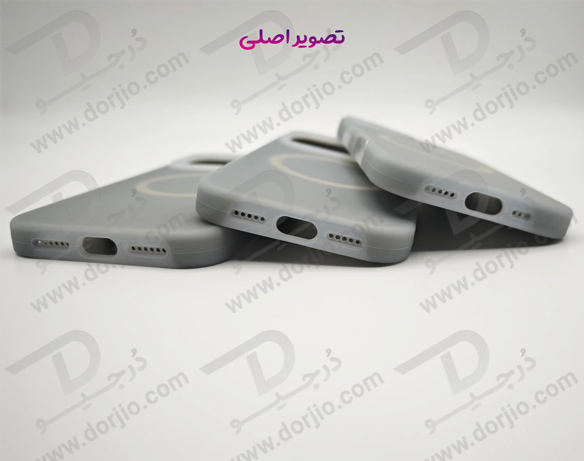 گارد سیلیکونی دولایه مگ سیف اصلی iPhone 17 Pro