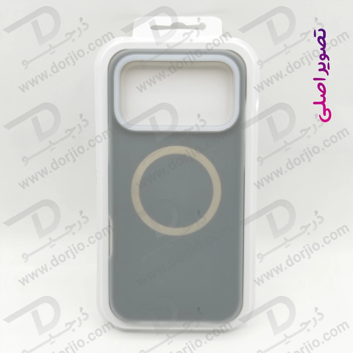 گارد سیلیکونی دولایه مگ سیف اصلی iPhone 17 Pro