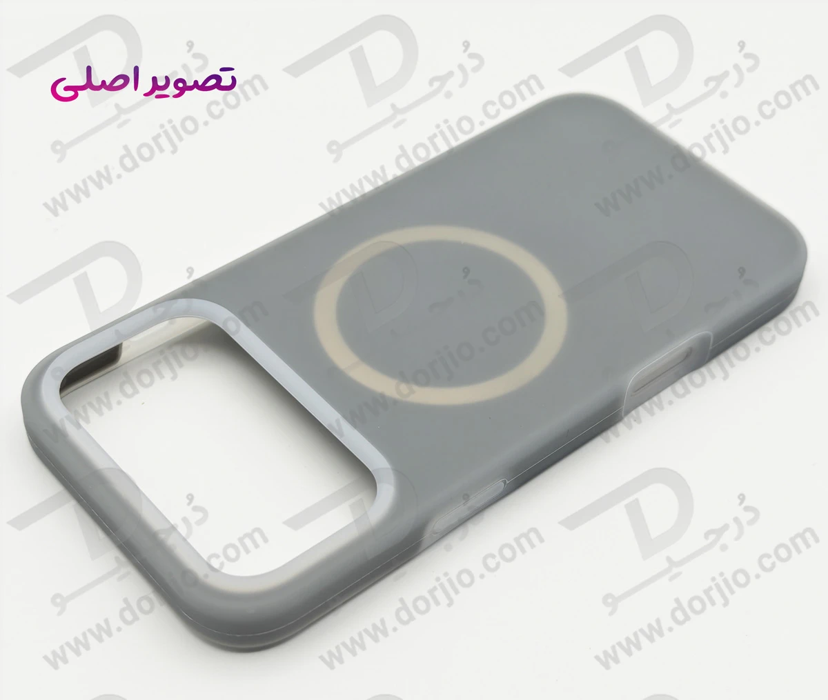 گارد سیلیکونی دولایه مگ سیف اصلی iPhone 17 Pro