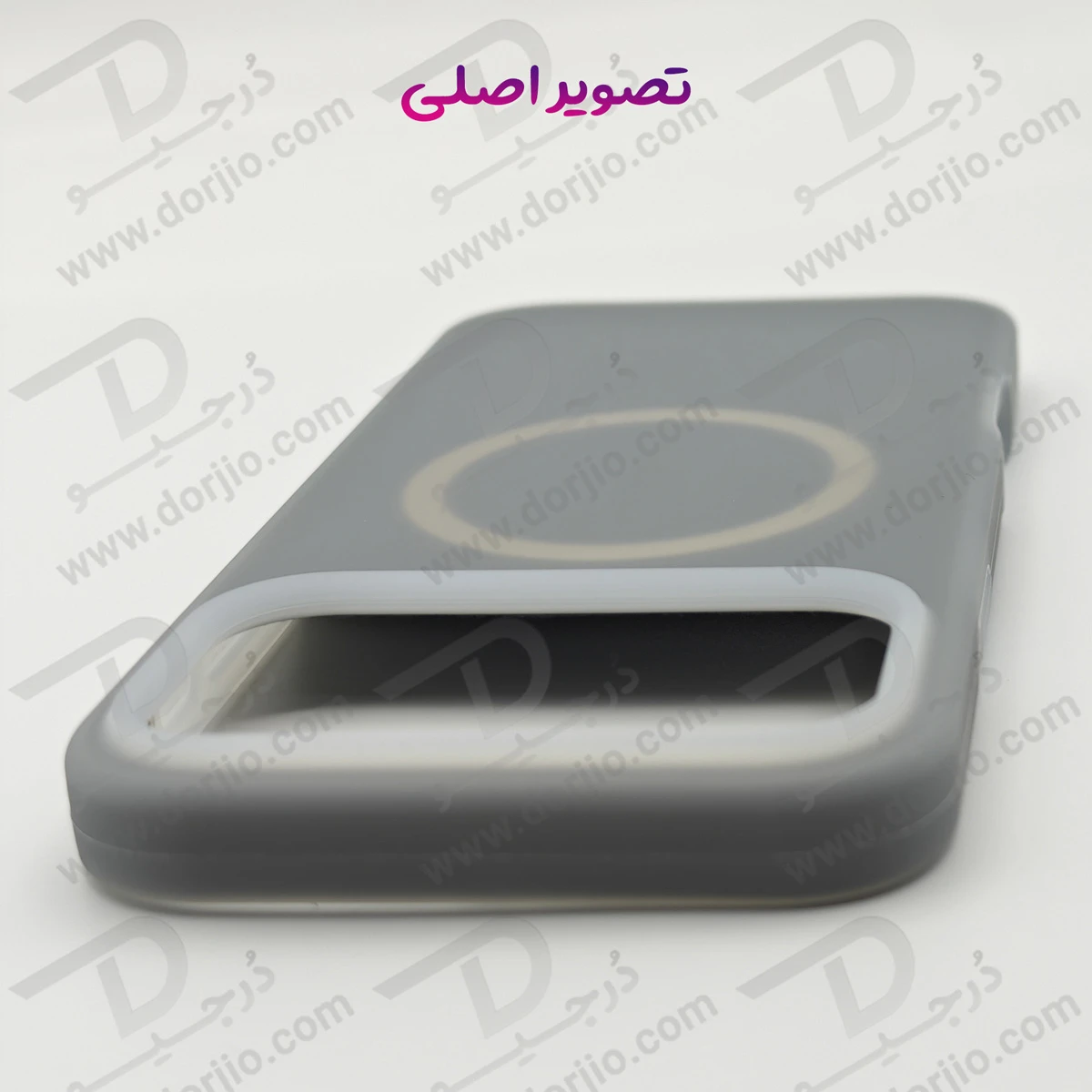 گارد سیلیکونی دولایه مگ سیف اصلی iPhone 17 Pro