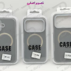 گارد سیلیکونی دولایه مگ سیف اصلی iPhone 17 Pro Max