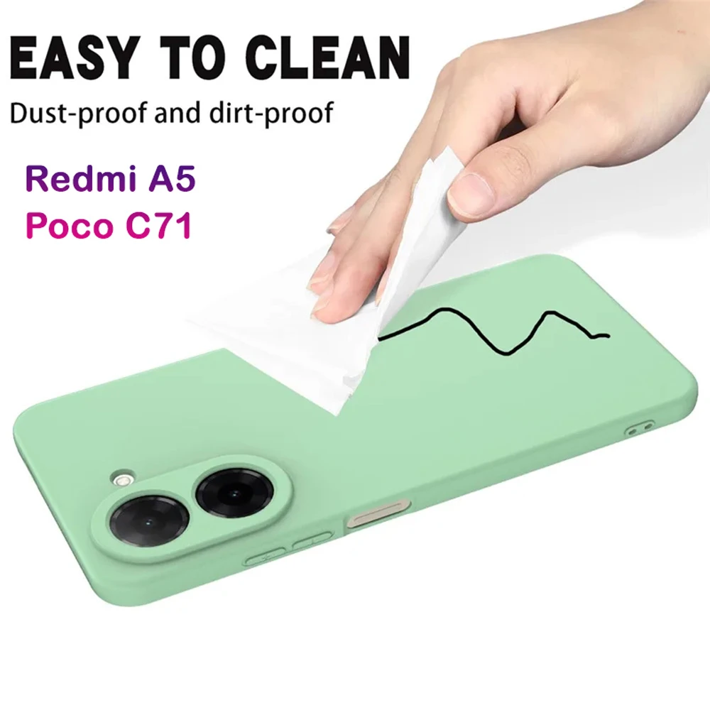 گارد سیلیکونی گوشی Xiaomi Poco C71