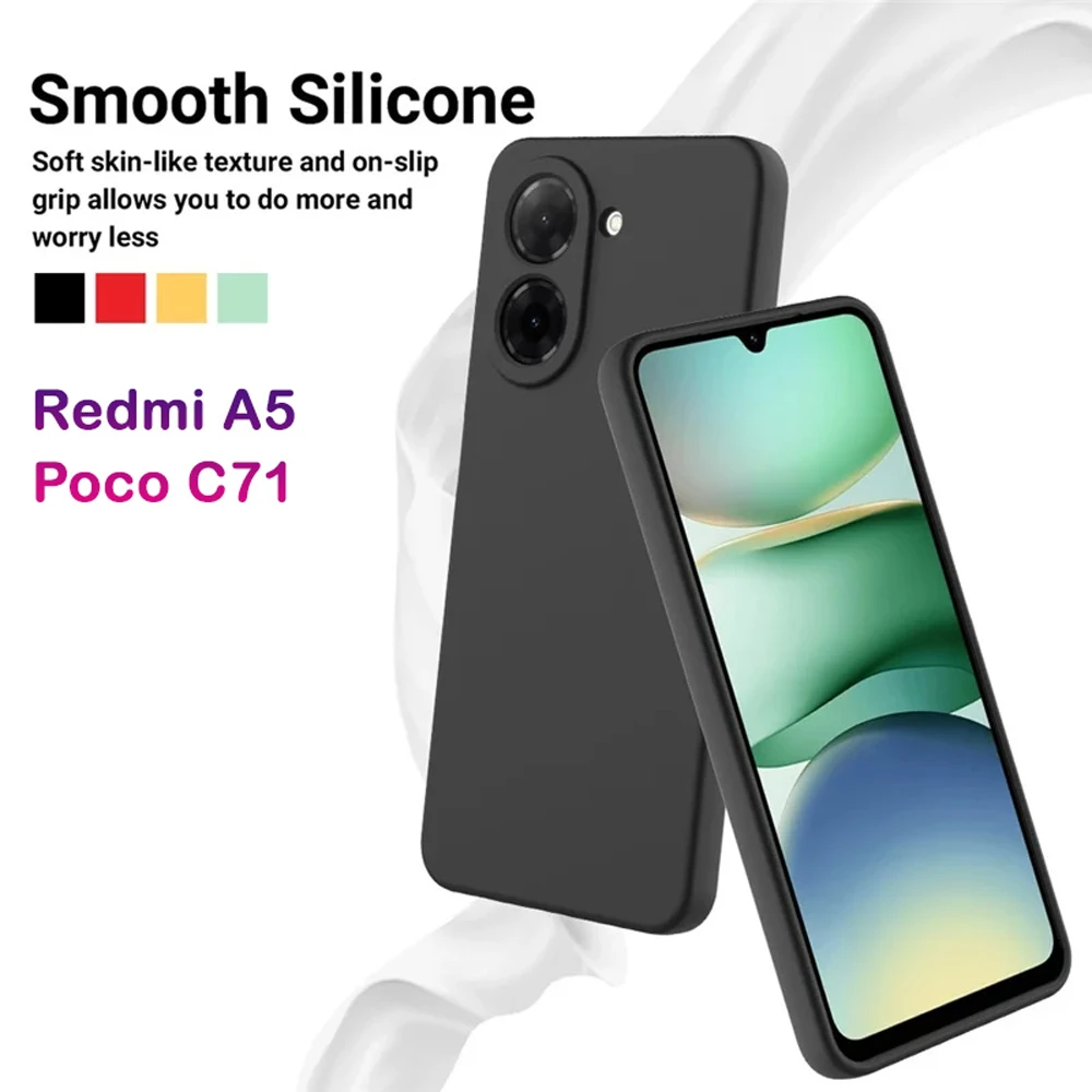 گارد سیلیکونی گوشی Xiaomi Redmi A5 گارد سیلیکونی گوشی Xiaomi Redmi A5