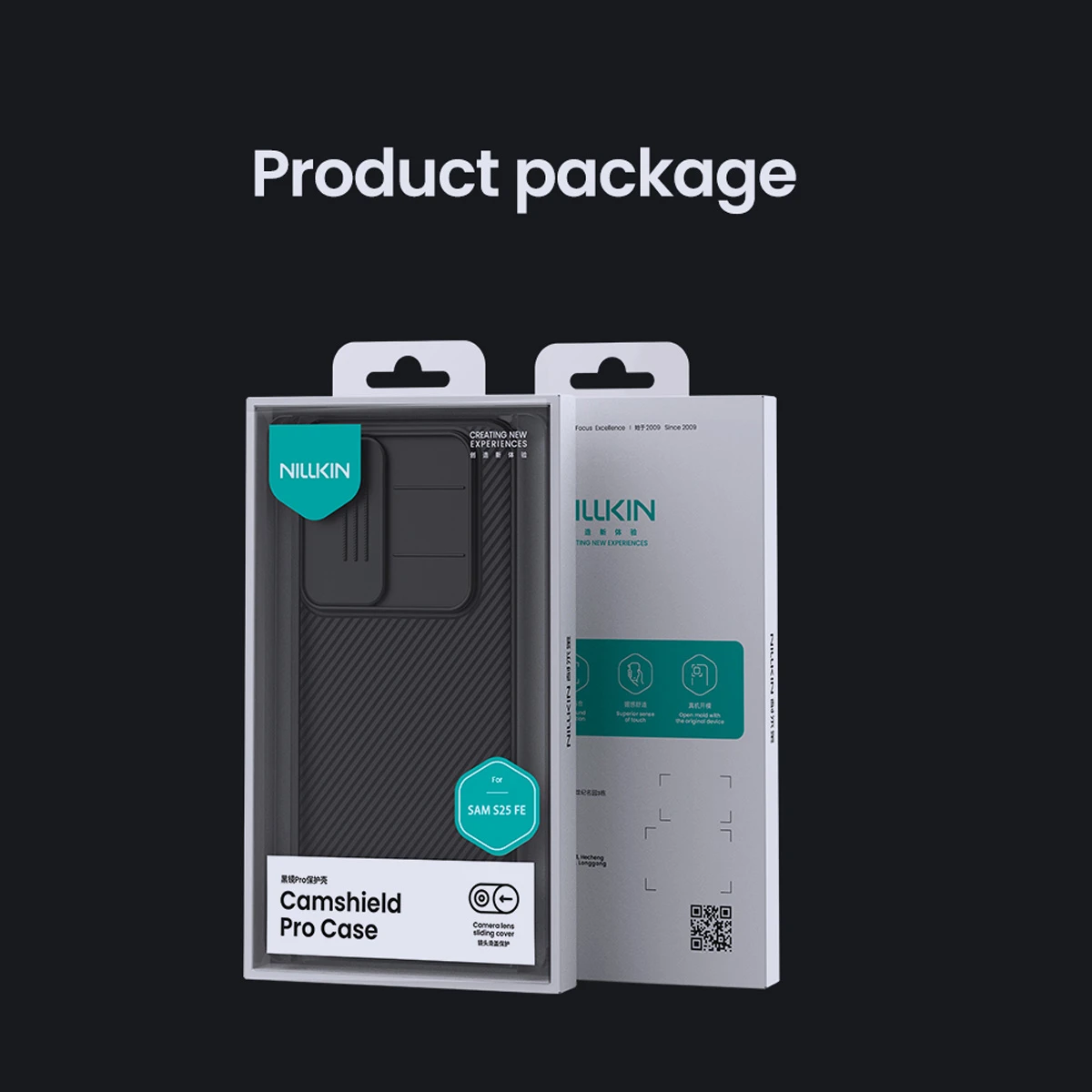 گارد ضد ضربه Samsung Galaxy S25 FE مارک نیلکین مدل Camshield Pro گارد ضد ضربه Samsung Galaxy S25 FE مارک نیلکین مدل Camshield Pro