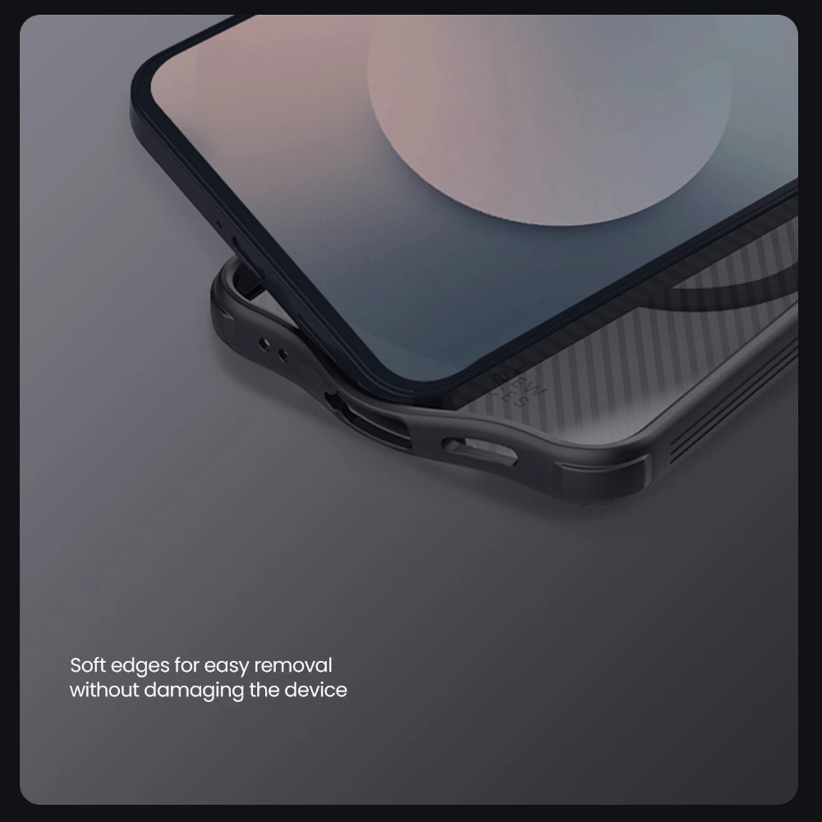 گارد ضد ضربه دودی مگنتی Samsung Galaxy S25 FE مارک نیلکین مدل Camshield Pro Magnetic Clear