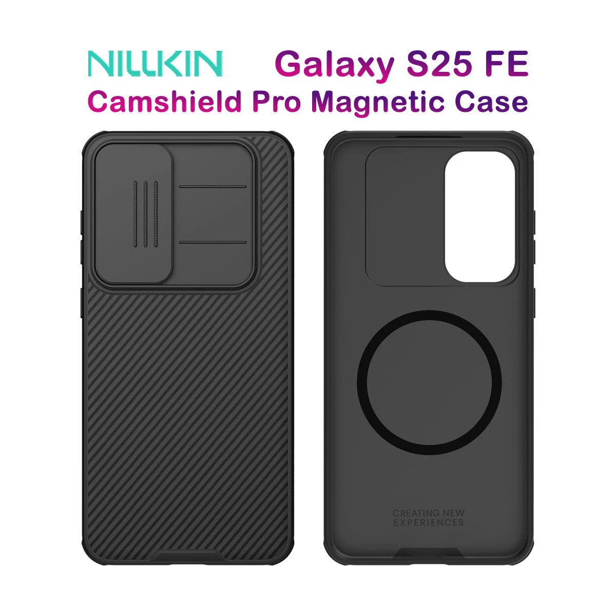 گارد ضد ضربه مگنتی Samsung Galaxy S25 FE مارک نیلکین مدل Camshield Pro Magnetic