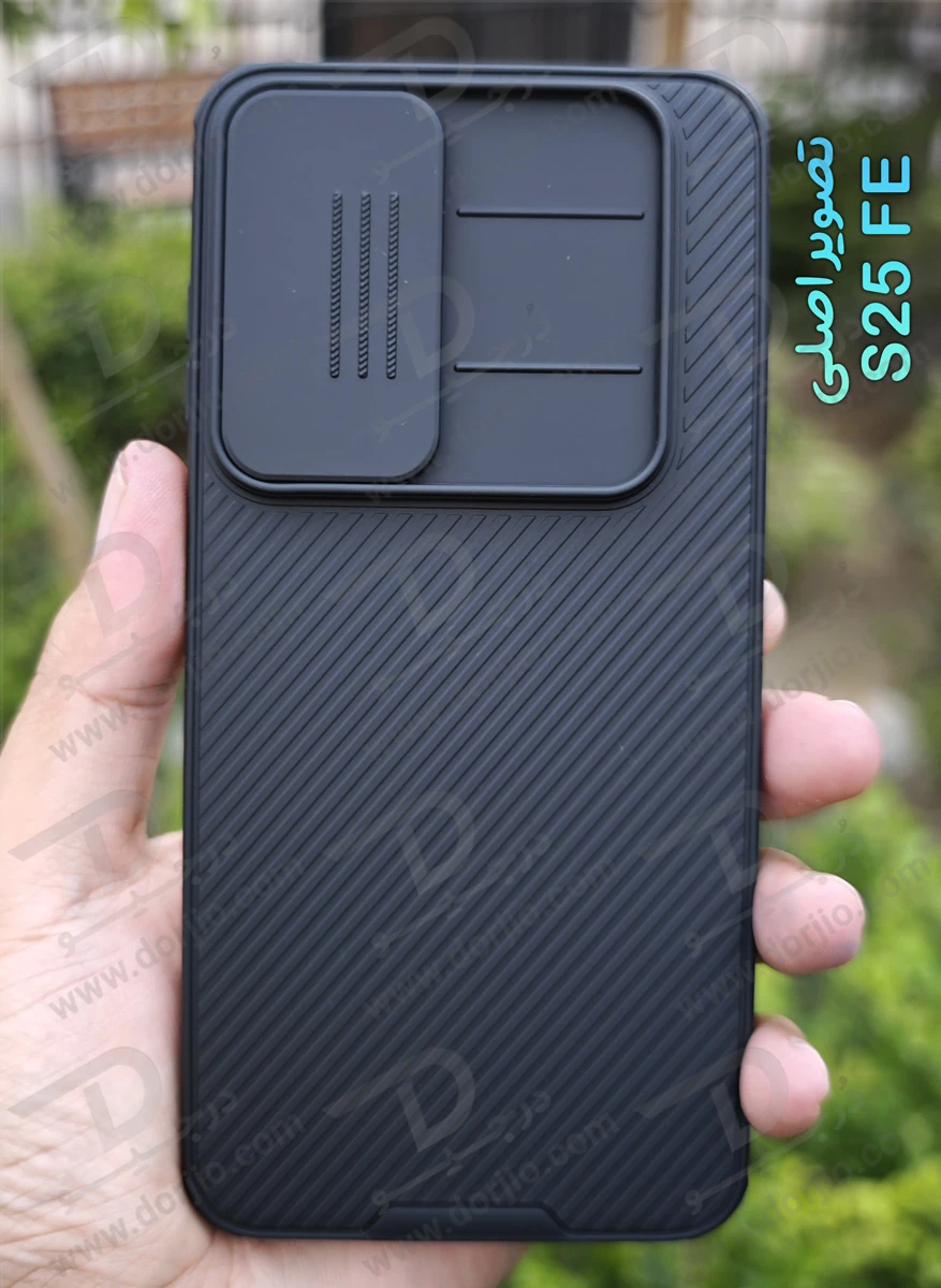 گارد ضد ضربه مگنتی Samsung Galaxy S25 FE مارک نیلکین مدل Camshield Pro Magnetic
