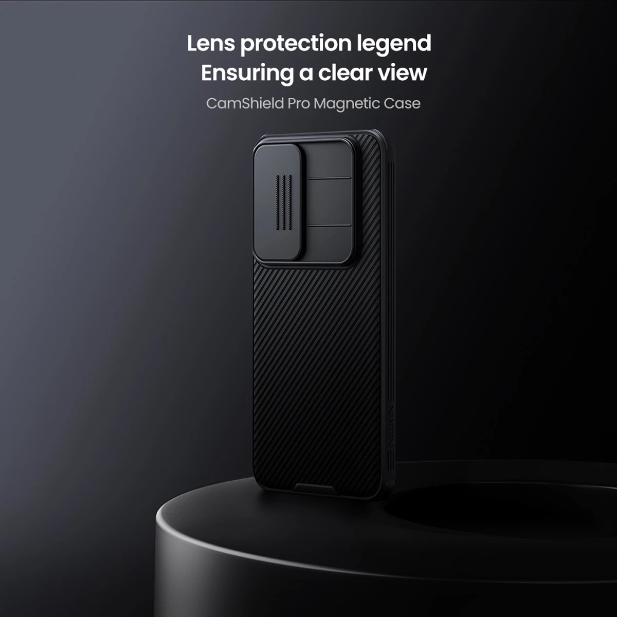 گارد ضد ضربه مگنتی Samsung Galaxy S25 FE مارک نیلکین مدل Camshield Pro Magnetic