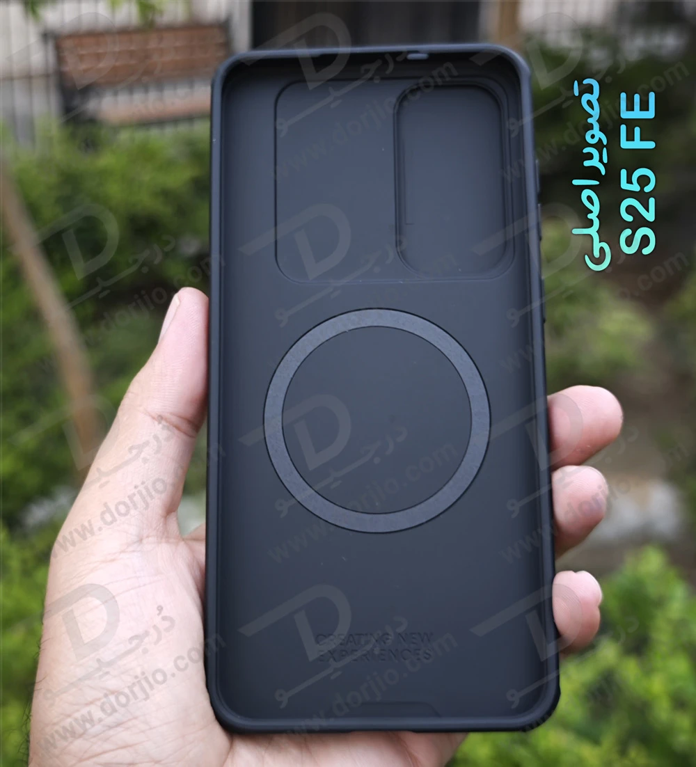 گارد ضد ضربه مگنتی Samsung Galaxy S25 FE مارک نیلکین مدل Camshield Pro Magnetic