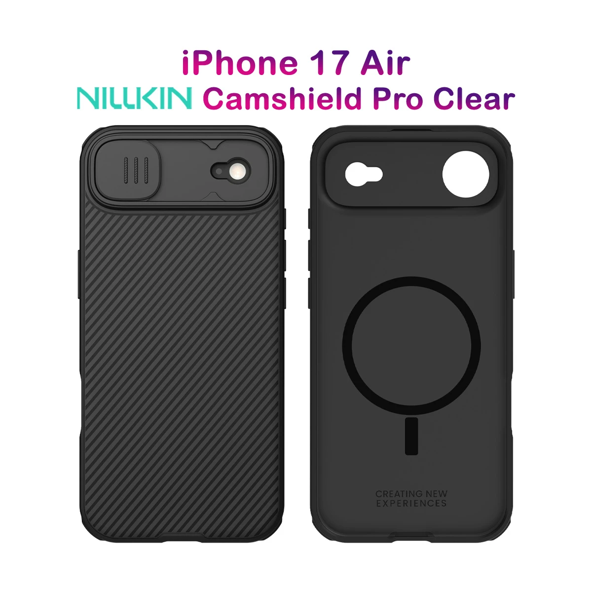 گارد ضد ضربه مگنتی iPhone 17 Air مارک نیلکین مدل Camshield Pro Magnetic