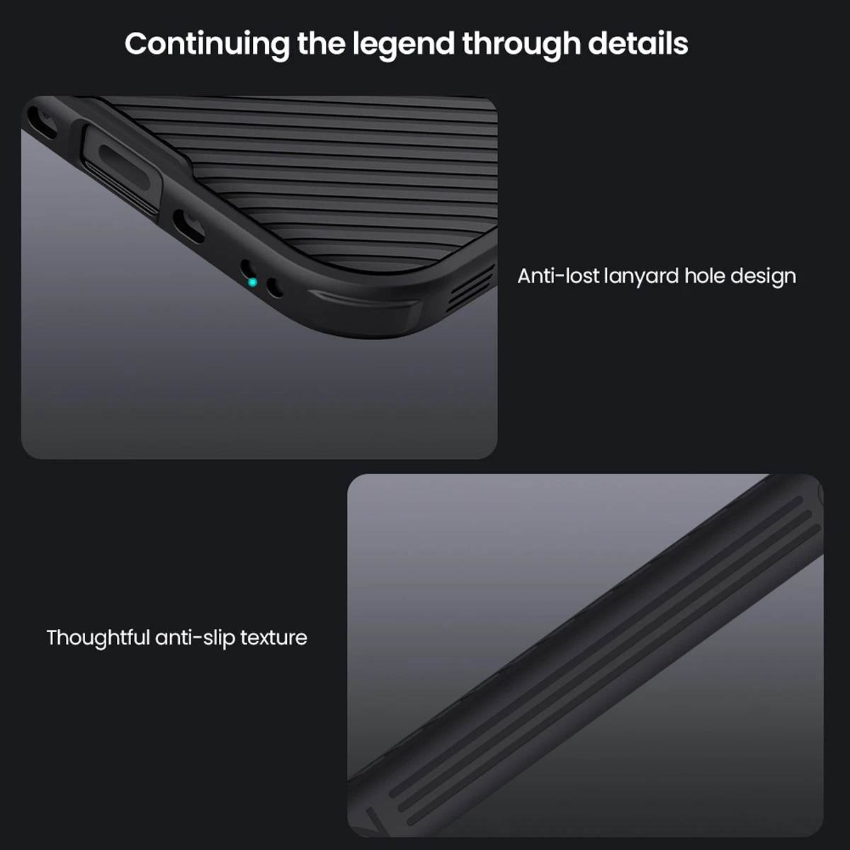 گارد ضد ضربه مگنتی iPhone 17 Air مارک نیلکین مدل Camshield Pro Magnetic