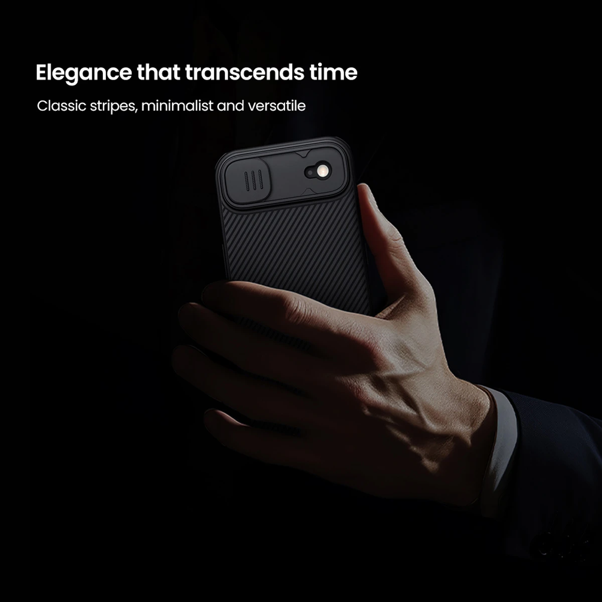 گارد ضد ضربه مگنتی iPhone 17 Air مارک نیلکین مدل Camshield Pro Magnetic