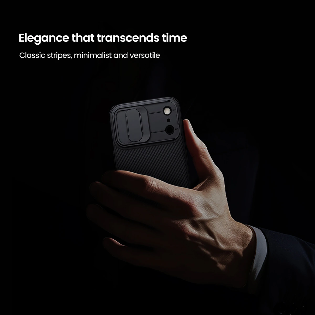 گارد ضد ضربه مگنتی iPhone 17 Pro مارک نیلکین مدل Camshield Pro Magnetic