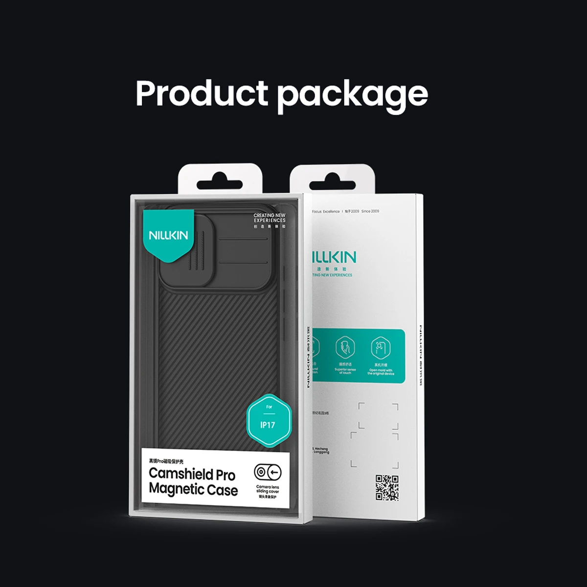 گارد ضد ضربه مگنتی iPhone 17 مارک نیلکین مدل Camshield Pro Magnetic