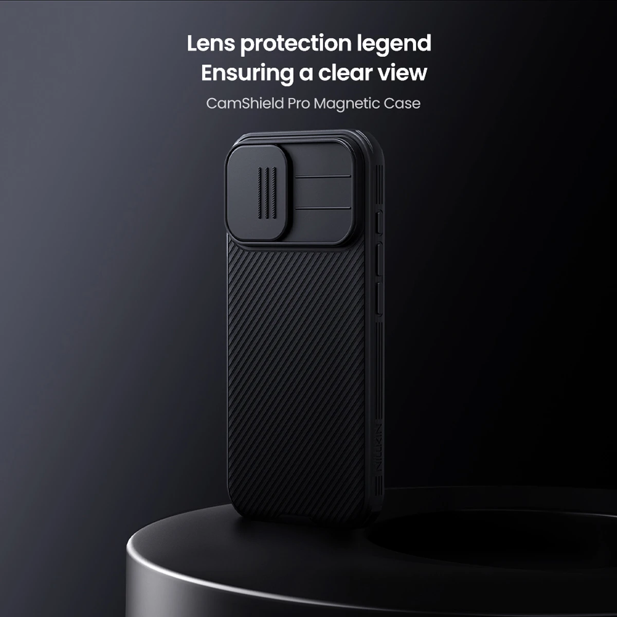 گارد ضد ضربه مگنتی iPhone 17 مارک نیلکین مدل Camshield Pro Magnetic