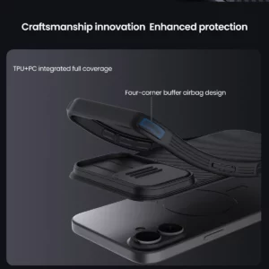 گارد ضد ضربه مگنتی iPhone 17 مارک نیلکین مدل Camshield Pro Magnetic