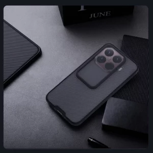 گارد ضدضربه دودی Xiaomi 15T Pro مارک نیلکین مدل Camshield Pro Clear