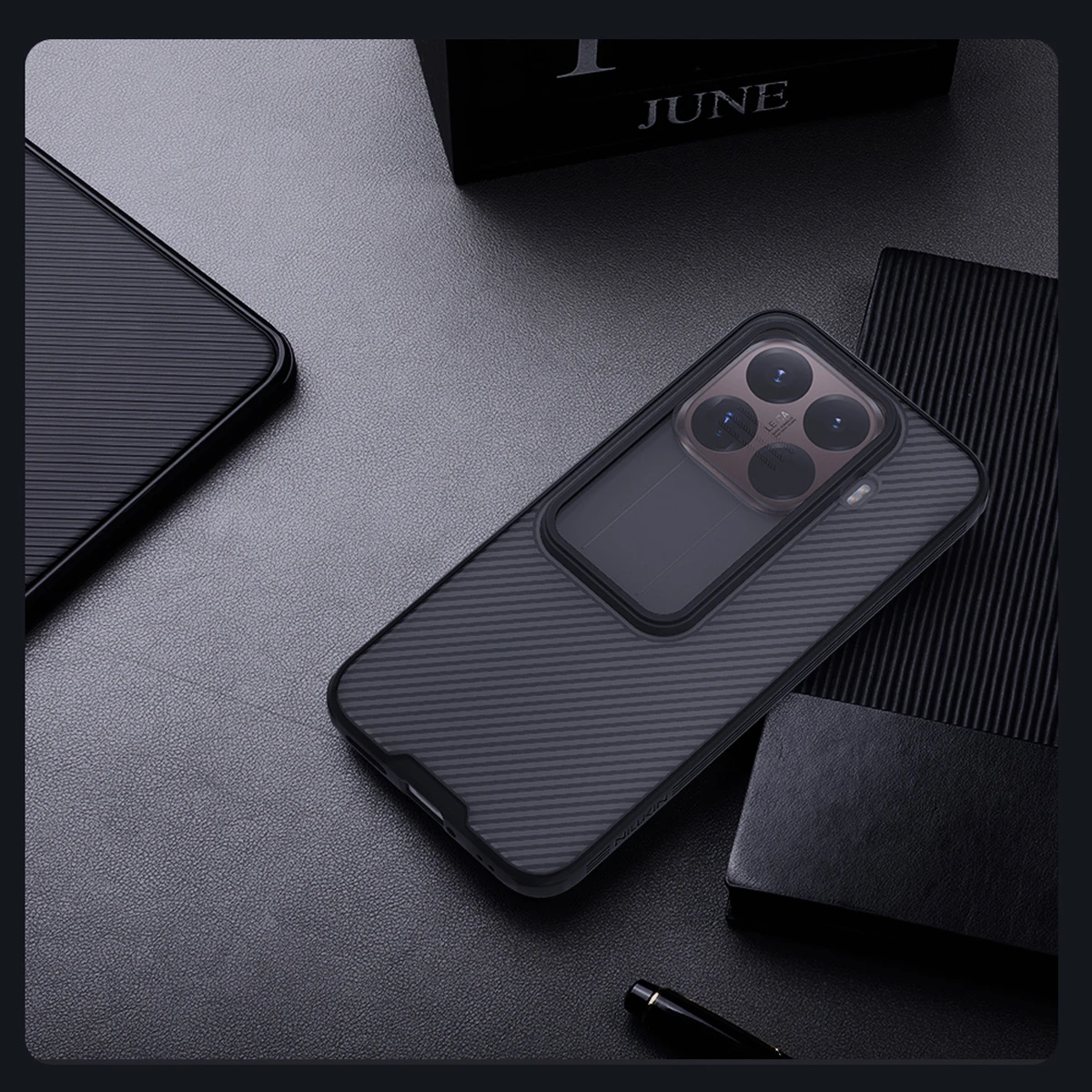 گارد ضدضربه دودی Xiaomi 15T Pro مارک نیلکین مدل Camshield Pro Clear