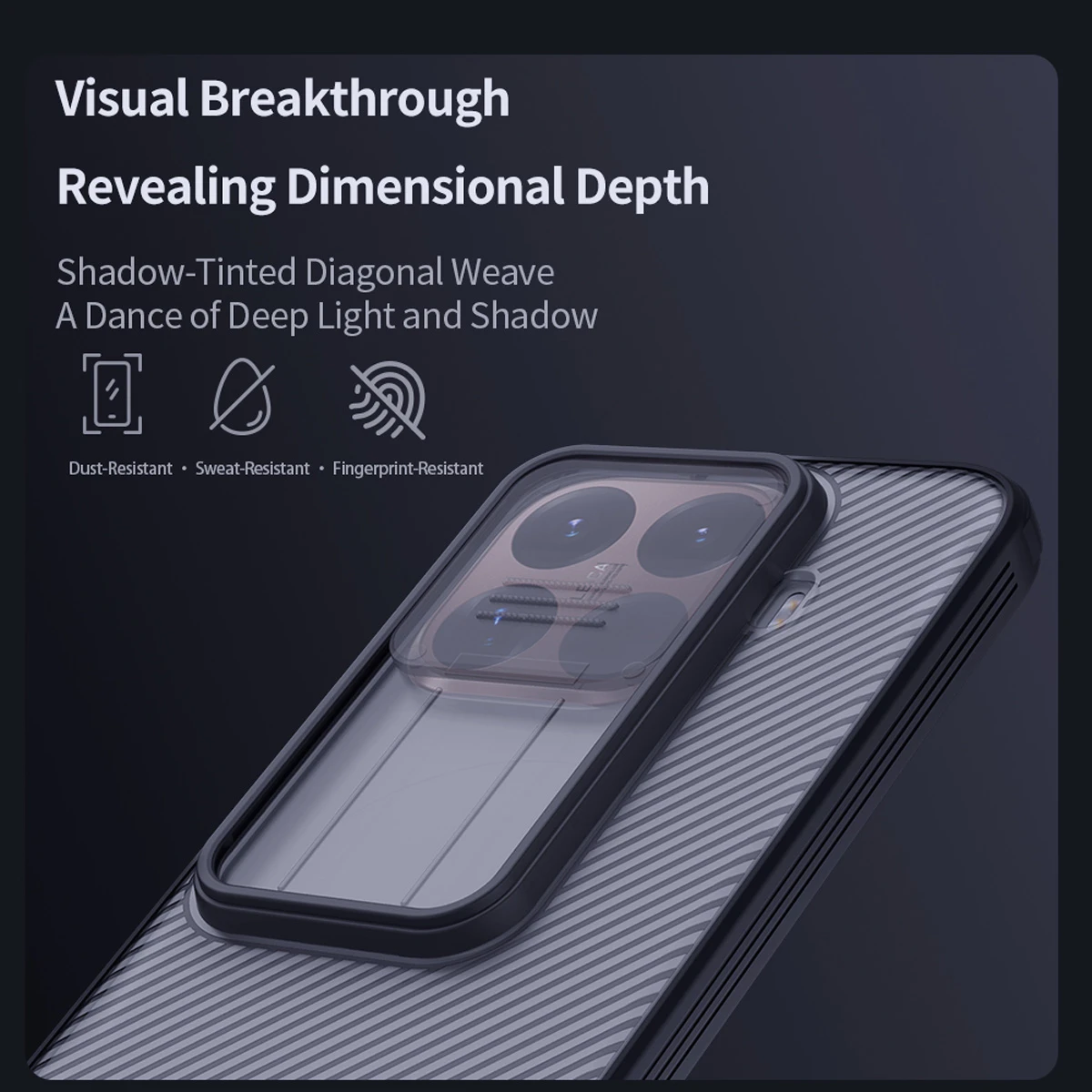 گارد ضدضربه دودی Xiaomi 15T Pro مارک نیلکین مدل Camshield Pro Clear گارد ضدضربه دودی Xiaomi 15T Pro مارک نیلکین مدل Camshield Pro Clear