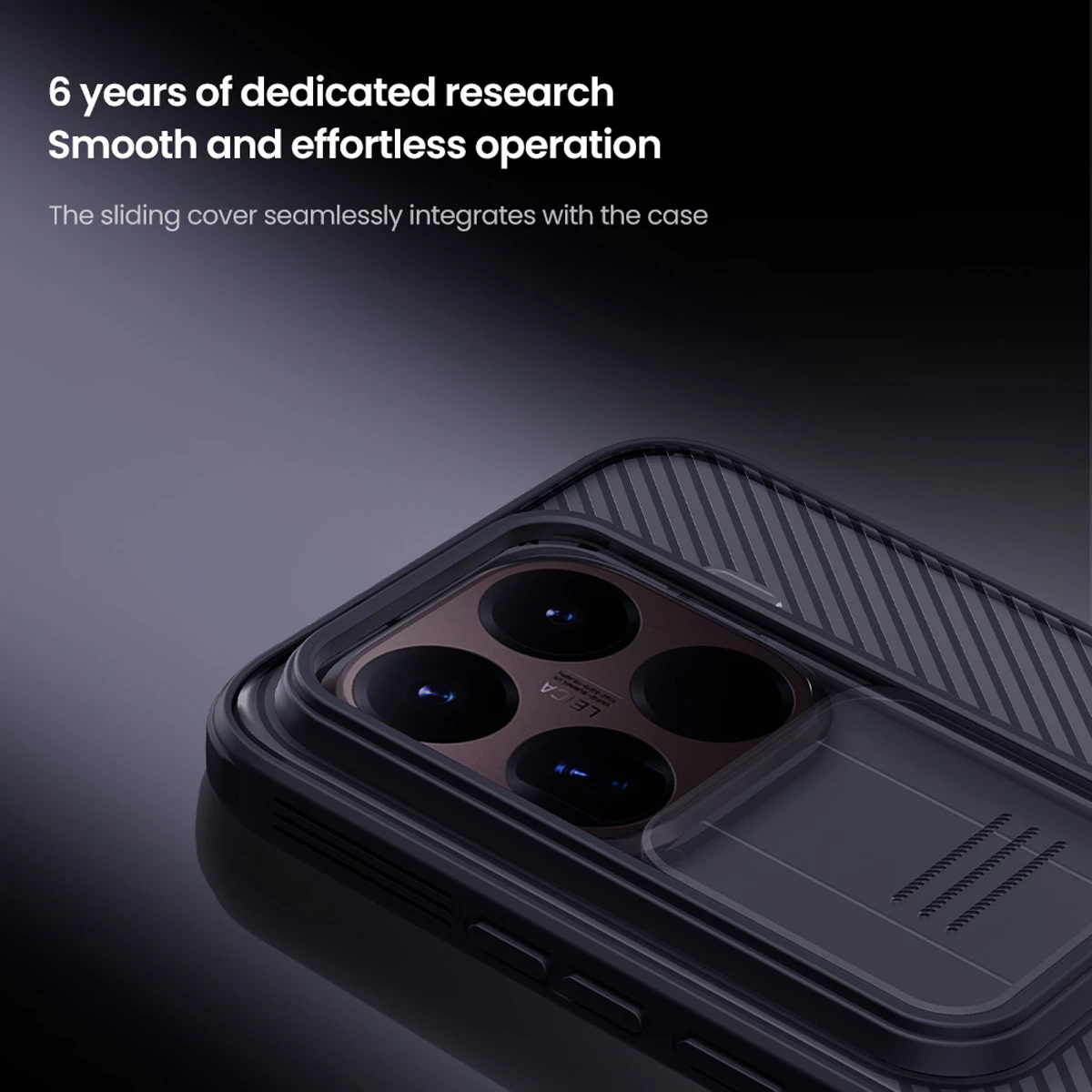 گارد ضدضربه دودی Xiaomi 15T Pro مارک نیلکین مدل Camshield Pro Clear گارد ضدضربه دودی Xiaomi 15T Pro مارک نیلکین مدل Camshield Pro Clear