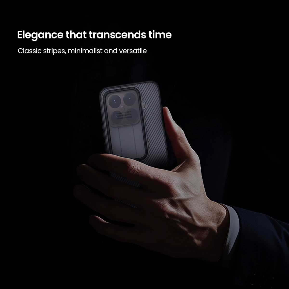 گارد ضدضربه دودی Xiaomi 15T Pro مارک نیلکین مدل Camshield Pro Clear