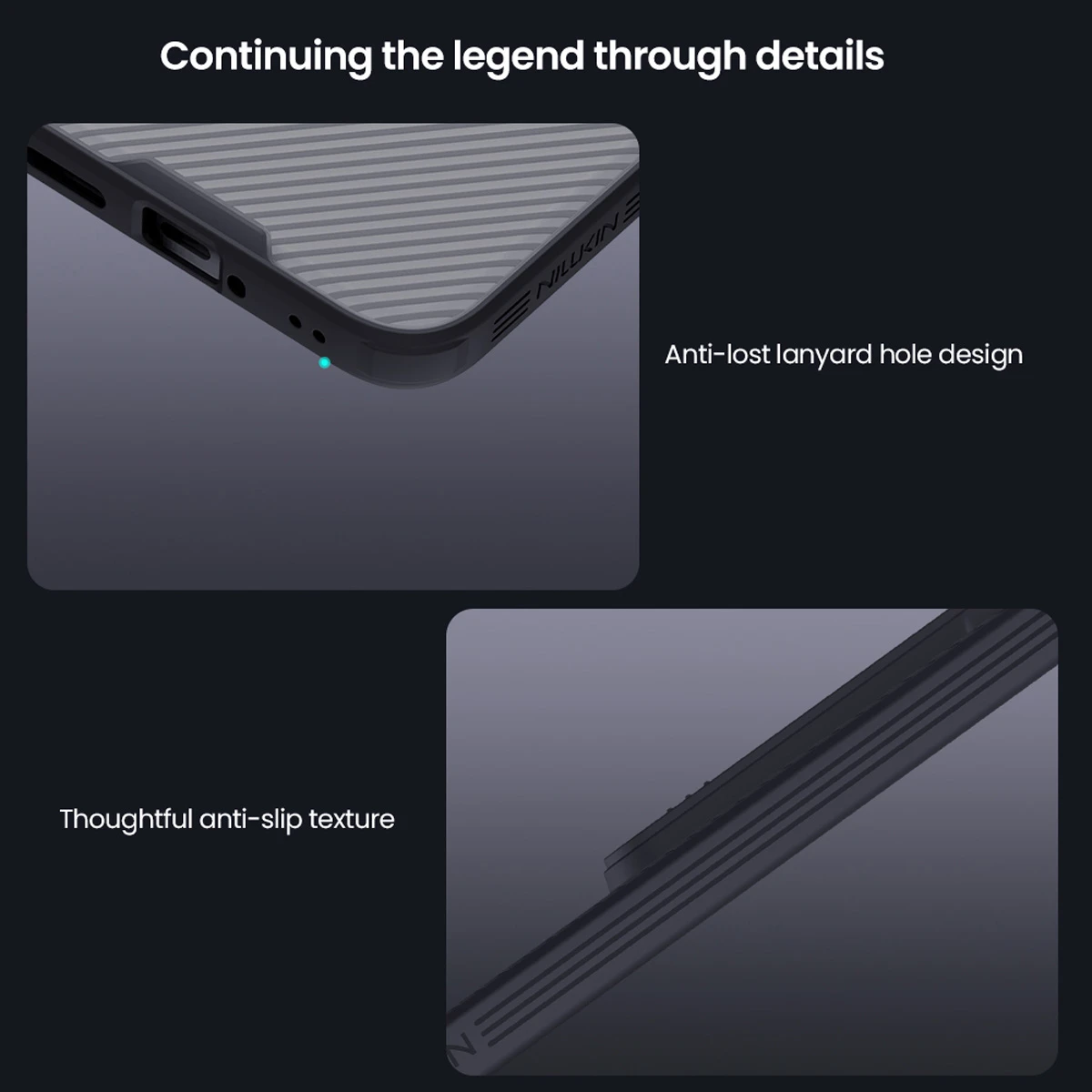 گارد ضدضربه دودی Xiaomi 15T Pro مارک نیلکین مدل Camshield Pro Clear