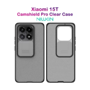 گارد ضدضربه دودی Xiaomi 15T مارک نیلکین مدل Camshield Pro Clear
