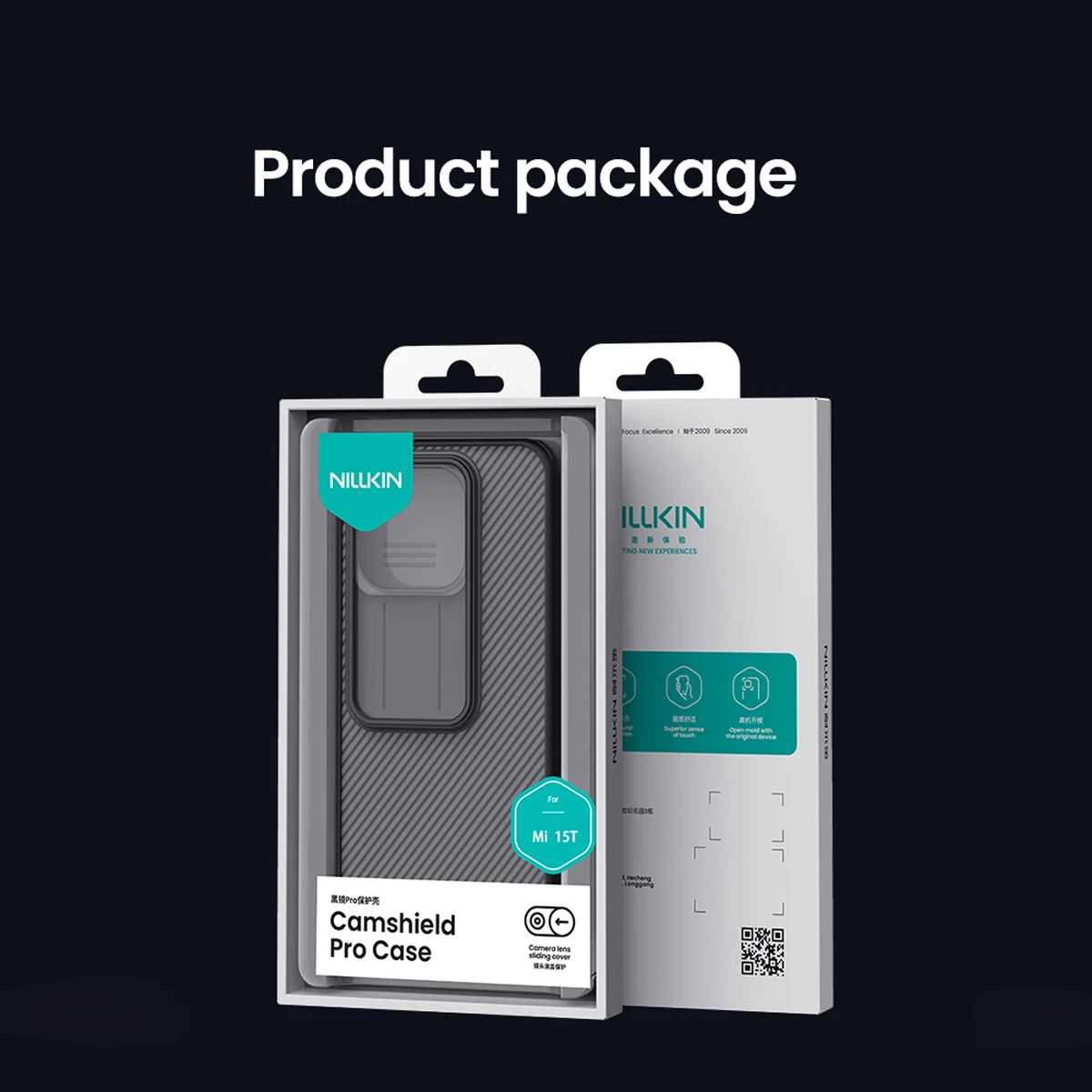 گارد ضدضربه دودی Xiaomi 15T مارک نیلکین مدل Camshield Pro Clear گارد ضدضربه دودی Xiaomi 15T مارک نیلکین مدل Camshield Pro Clear