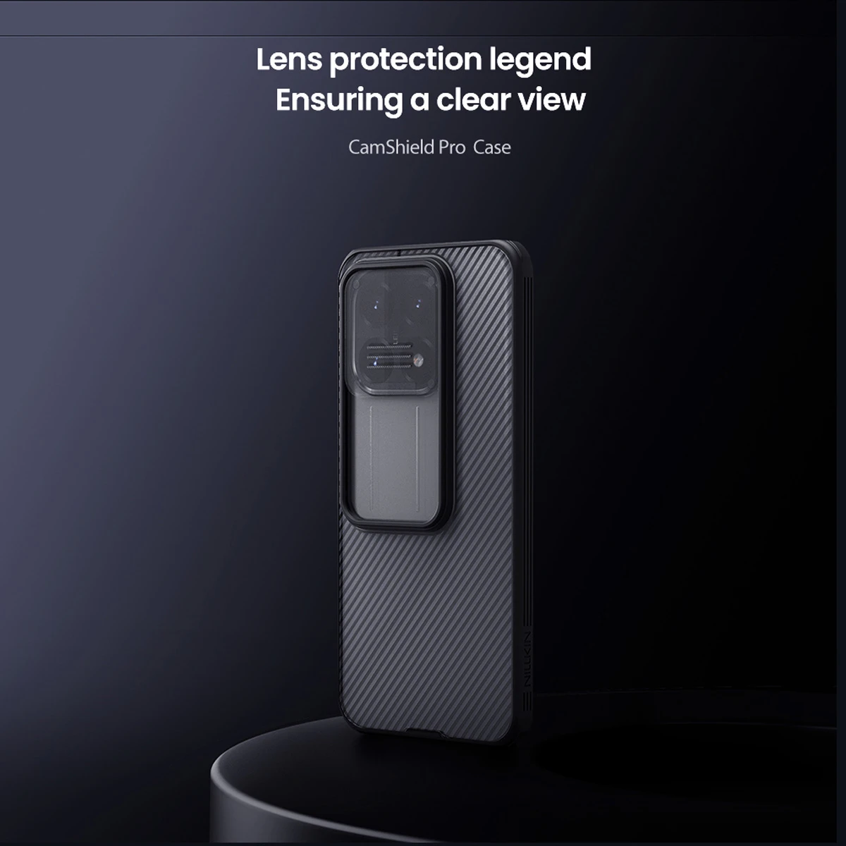 گارد ضدضربه دودی Xiaomi 15T مارک نیلکین مدل Camshield Pro Clear گارد ضدضربه دودی Xiaomi 15T مارک نیلکین مدل Camshield Pro Clear