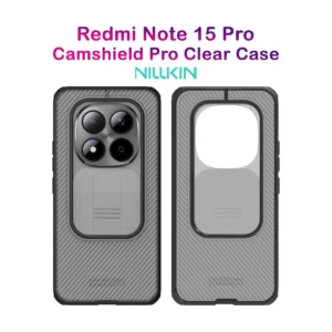 گارد ضدضربه دودی Xiaomi Redmi Note 15 Pro 5G مارک نیلکین مدل Camshield Pro Clear