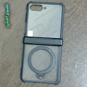 گارد کریستالی رینگ استند مگ سیف Samsung Galaxy Z Flip 7 مارک XUNDD سری Beatle Magnetic Holder