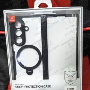 گارد کریستالی رینگ استند مگ سیف Samsung Galaxy Z Fold 7 مارک XUNDD سری Beatle Magnetic Holder