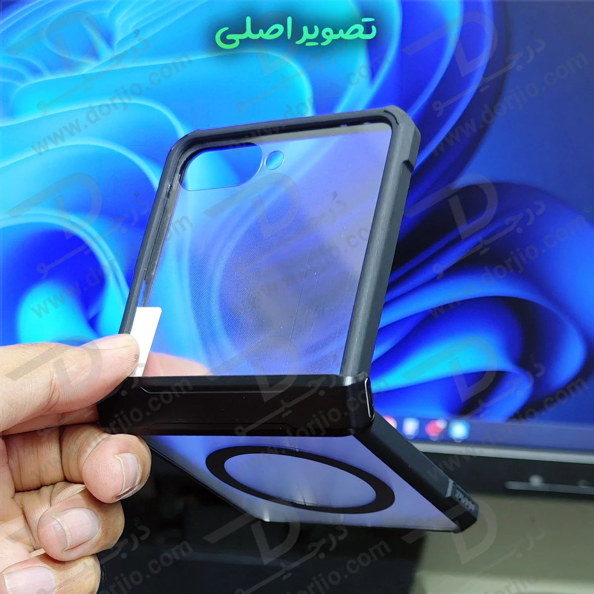 گارد کریستالی مگ سیف Samsung Galaxy Z Flip 7 مارک XUNDD سری Beatle Magnetic